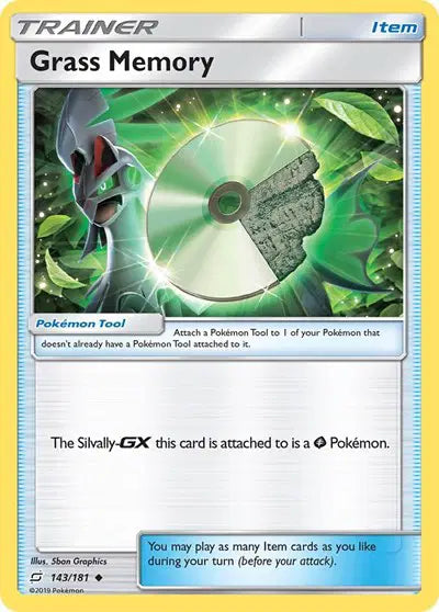 Sun & Moon Team Up 143/181 Grass Memory