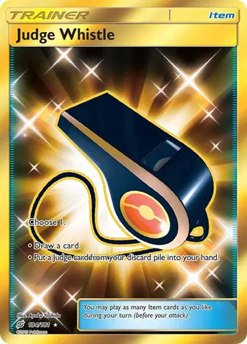 Sun & Moon Team Up 194/181 Judge Whistle (Secret)