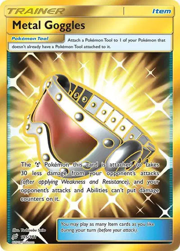 Sun & Moon Team Up 195/181 Metal Goggles (Secret)