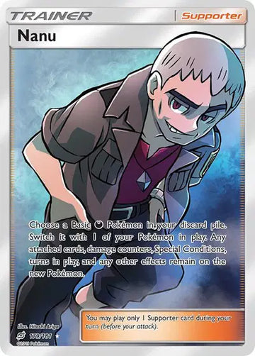 Sun & Moon Team Up 179/181 Nanu (Full Art)