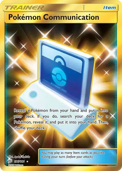 Sun & Moon Team Up 196/181 Pokemon Communication (Secret)