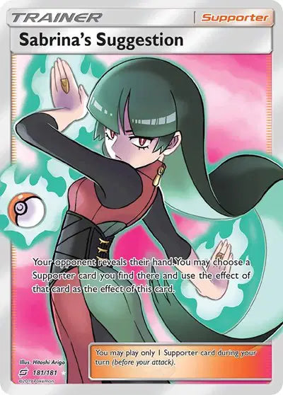 Team Up 181 Sabrina's Suggestion (Full Art)