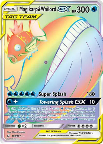Team Up 183 Magikarp & Wailord GX (Secret)