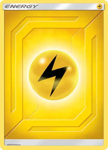 SUN & MOON Team Up Lightning Energy (2019 Unnumbered)