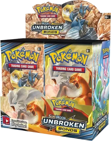 Sun & Moon Unbroken Bonds Booster Box