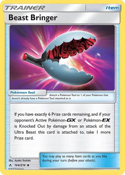 Sun & Moon Unbroken Bonds 164/214 Beast Bringer