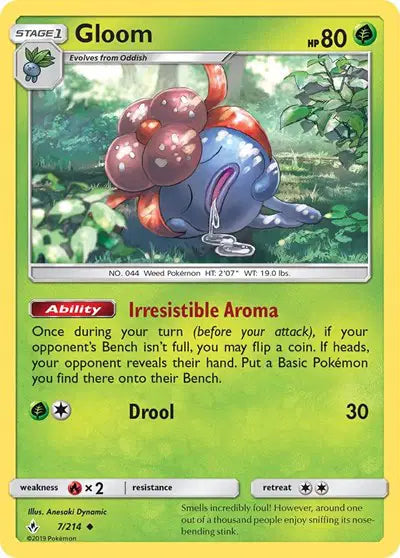 Sun & Moon Unbroken Bonds 7/214 Gloom