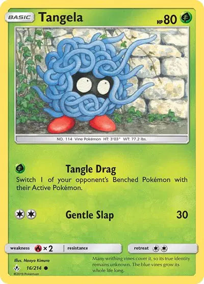 Sun & Moon Unbroken Bonds 16/214 Tangela