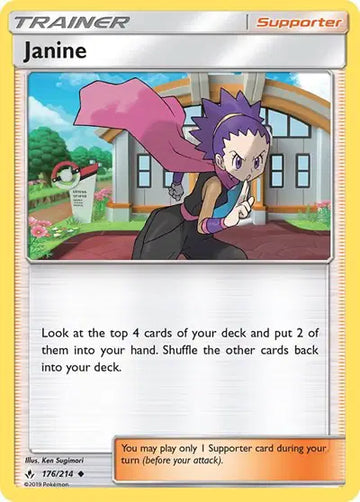 Sun & Moon Unbroken Bonds 176/214 Janine