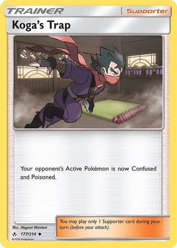 Sun & Moon Unbroken Bonds 177/214 Koga's Trap