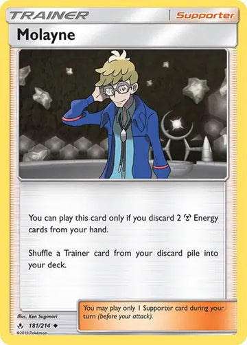 Sun & Moon Unbroken Bonds 181/214 Molayne