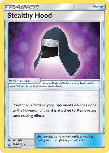 Sun & Moon Unbroken Bonds 186/214 Stealthy Hood