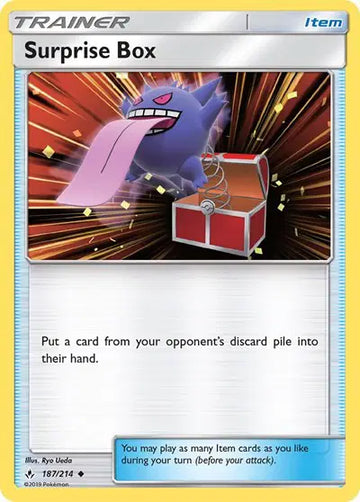 Sun & Moon Unbroken Bonds 187/214 Surprise Box