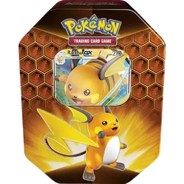 Sun & Moon Hidden Fates Tin [Raichu GX]