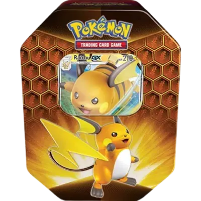 Sun & Moon Hidden Fates Tin [Raichu GX]