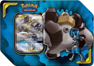 Sun & Moon Unified Minds Power Partnership Tin [Lucario & Melmetal GX]