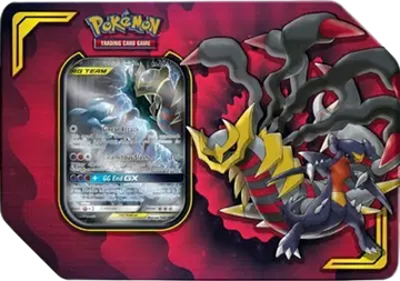 Sun & Moon Unified Minds Power Partnership Tin [Garchomp & Giratina GX]