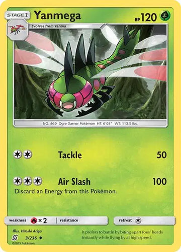 Sun & Moon Unified Minds - 3/236 Yanmega