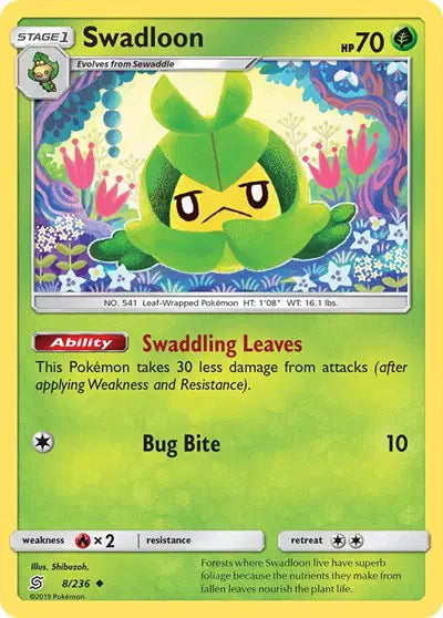 Sun & Moon Unified Minds - 8/236 Swadloon