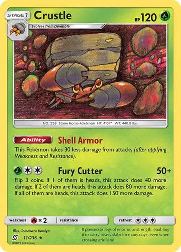 Sun & Moon Unified Minds  11/236 Crustle
