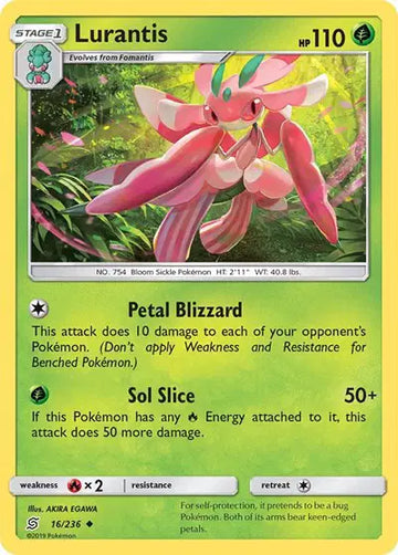 Sun & Moon Unified Minds - 16/236 Lurantis