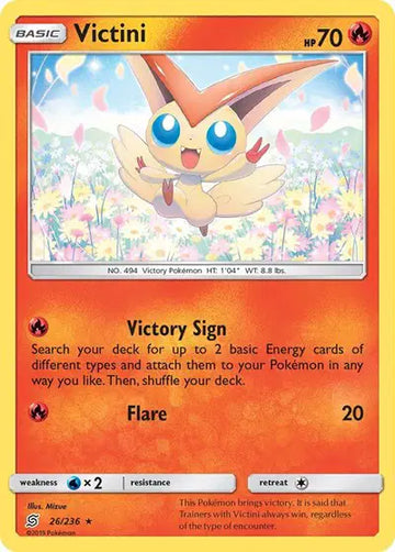 Sun & Moon Unified Minds - 26/236 Victini