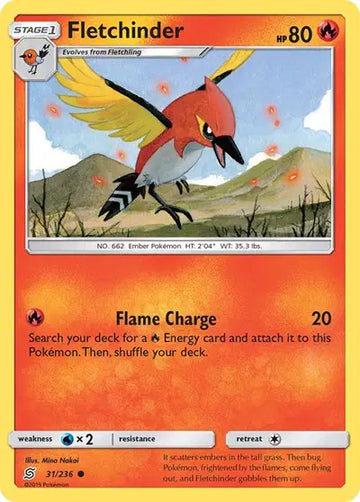 Sun & Moon Unified Minds - 31/236 Fletchinder