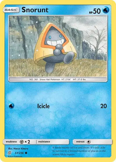 Sun & Moon Unified Minds - 37/236 Snorunt