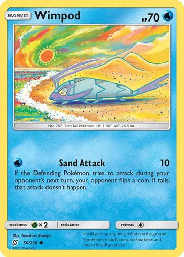 Sun & Moon Unified Minds 50/236 Wimpod
