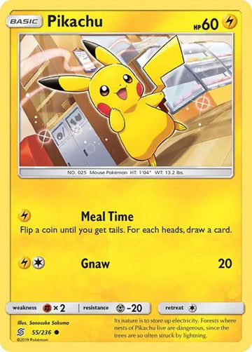 Sun & Moon Unified Minds 55/236 Pikachu (55)