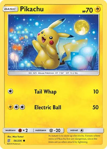 Sun & Moon Unified Minds  56/236 Pikachu (56)