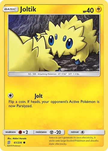 Sun & Moon Unified Minds 61/236 Joltik