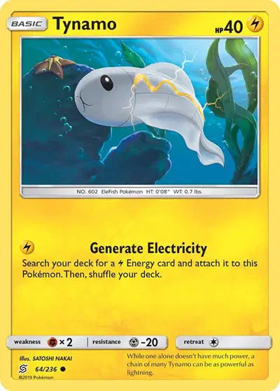 Sun & Moon Unified Minds - 64/236 Tynamo (64)