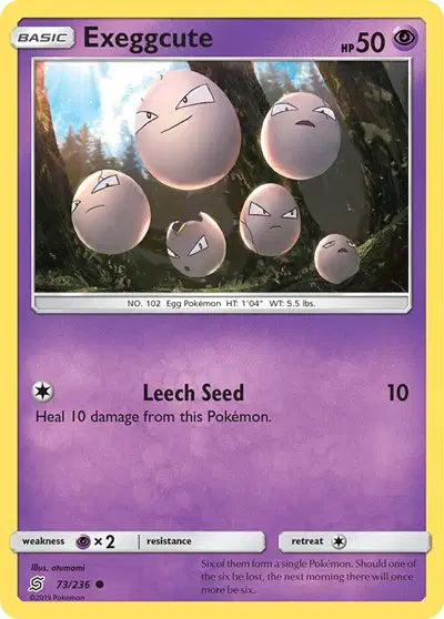 Sun & Moon Unified Minds - 73/236 Exeggcute
