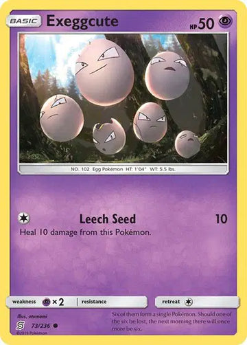 Sun & Moon Unified Minds - 73/236 Exeggcute