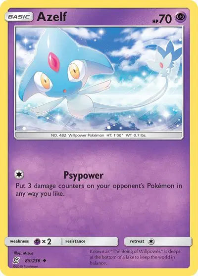 Sun & Moon Unified Minds - 85/236 Azelf
