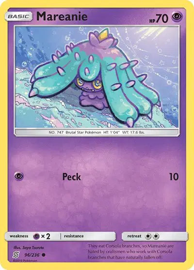 Sun & Moon Unified Minds - 6/236 Mareanie