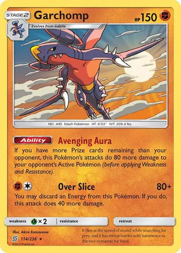 Sun & Moon Unified Minds  114/236 Garchomp