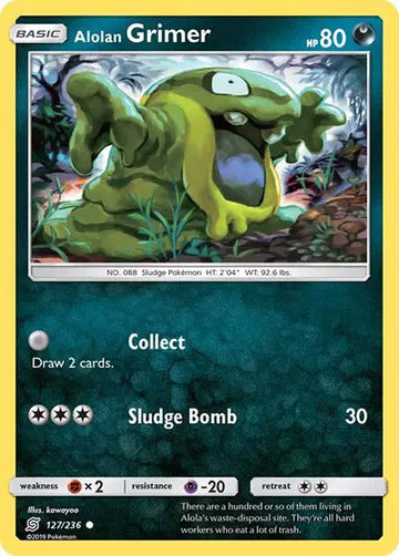 Sun & Moon Unified Minds 127/236 Alolan Grimer