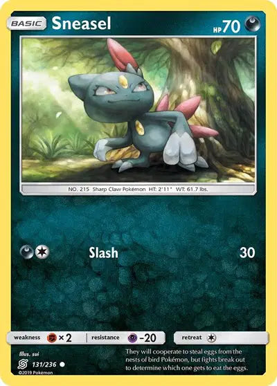 Sun & Moon Unified Minds - 131/236 Sneasel