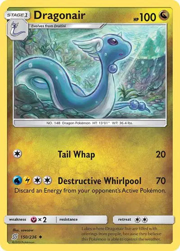 Sun & Moon Unified Minds 150/236 Dragonair (150)