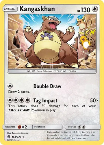 Sun & Moon Unified Minds - 163/236 Kangaskhan