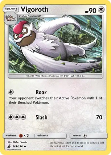 Sun & Moon Unified Minds 169/236 Vigoroth