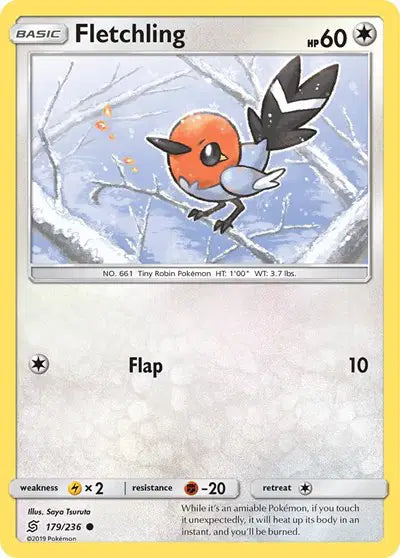 Sun & Moon Unified Minds - 179/236 Fletchling