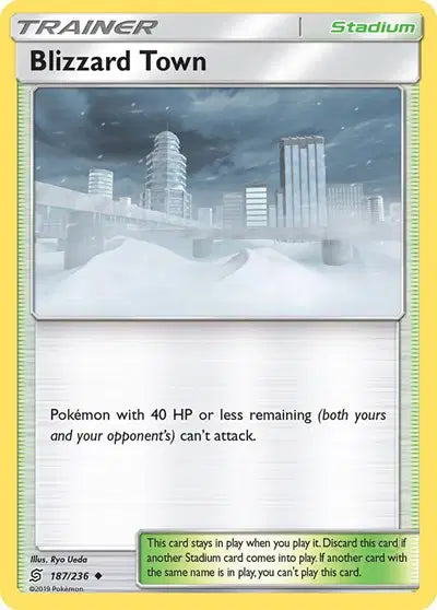 Sun & Moon Unified Minds 187/236 Blizzard Town