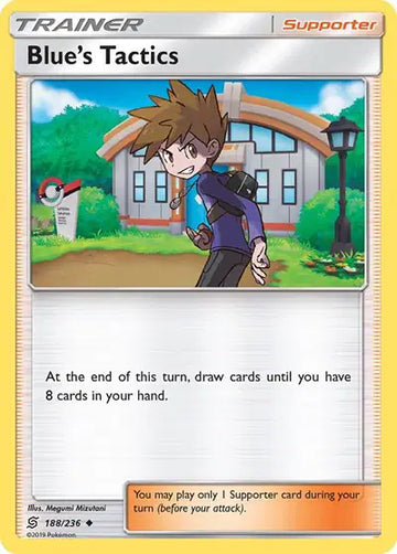 Sun & Moon Unified Minds - 188/236 Blue's Tactics