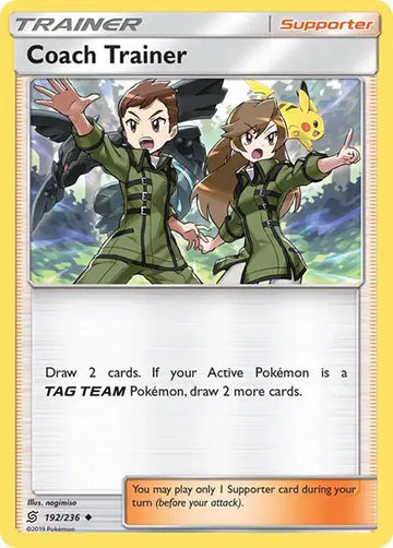 Sun & Moon Unified Minds  192/236 Coach Trainer