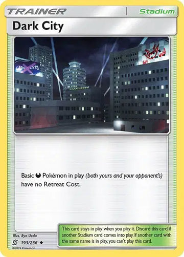 Sun & Moon Unified Minds 193/236 Dark City