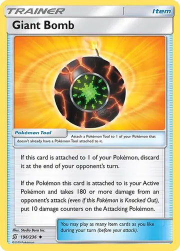 Sun & Moon Unified Minds 196/236 Giant Bomb