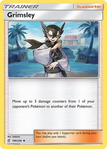 Sun & Moon Unified Minds 199/236 Grimsley